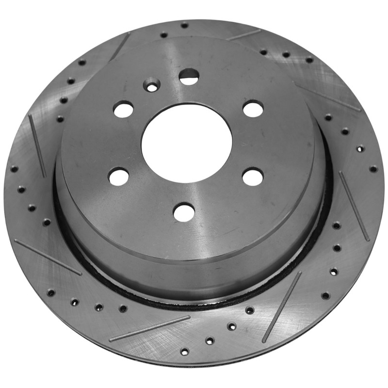 2x 324mm Rear Drilled Brake Rotors for Chevy Colorado GMC Canyon 2015 2016-2022 gallery