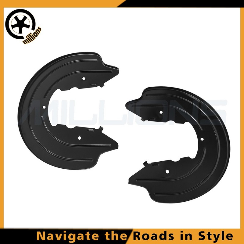 For Ford Mustang 1994-04 Rear Disc Brake Splash Shield Backing Plate Set 2pcs