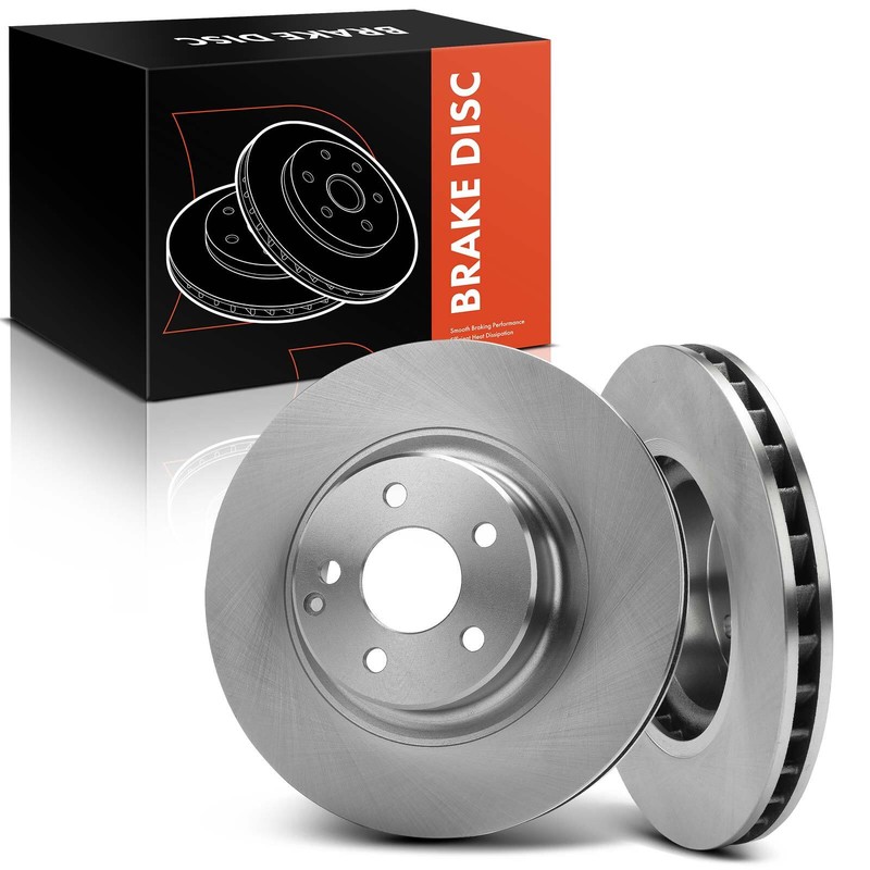 2x Disc Brake Rotors for Mercedes-Benz CL500 99-03 S430 S500 W220 00-03 Front