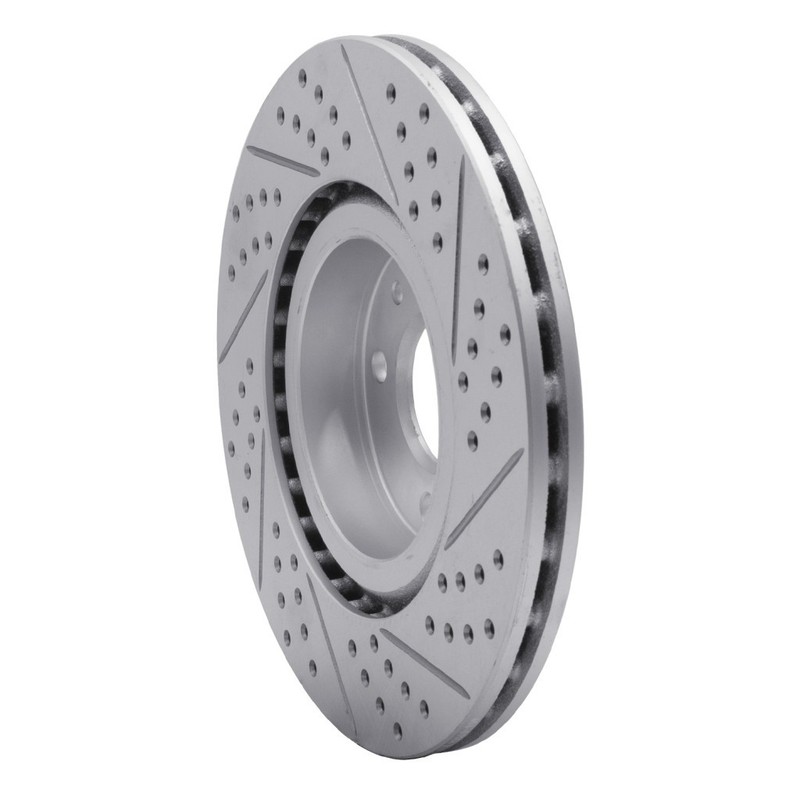 For Fiat 500 2015 Brake Rotor | Drilled And Slotted | 59mm. Center Hole Diameter gallery