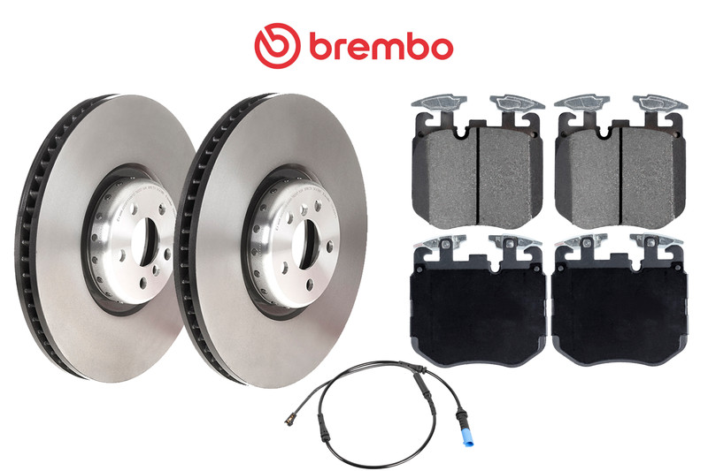 BREMBO FRONT BRAKE DISCS PADS KIT M SPORT FOR BMW X5 X6 X7 G07 7 8 SERIES 395mm