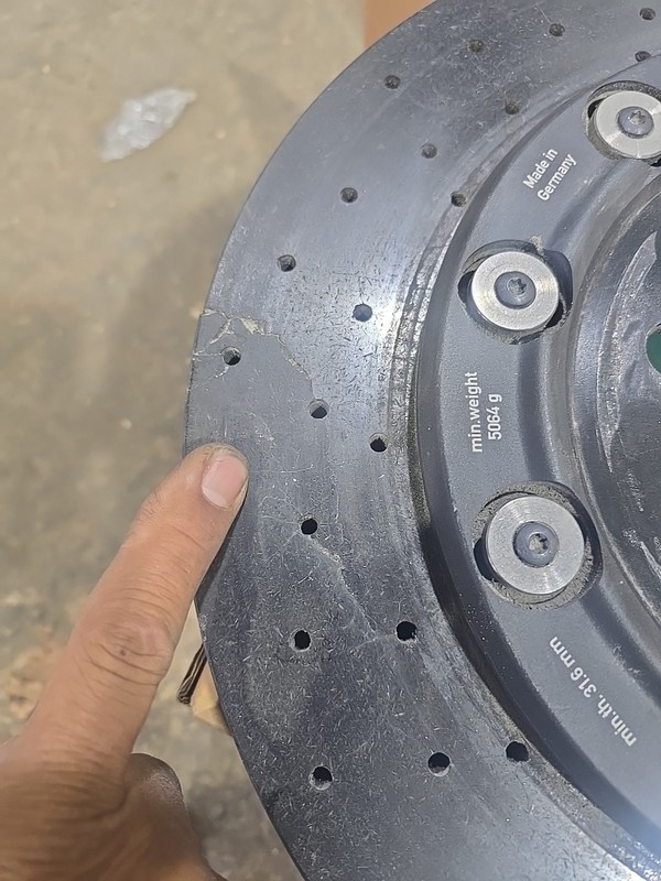 2014 Audi R8 left Rear ROTOR gallery
