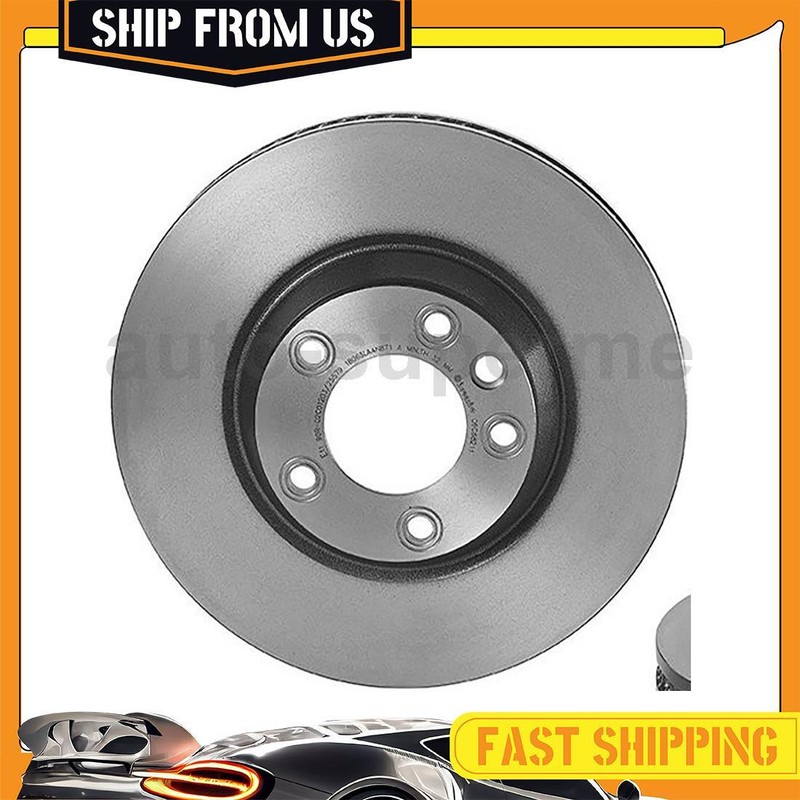 Front Left Brake Rotor Fits 2011 2012 2013 Porsche Cayenne 3.6L