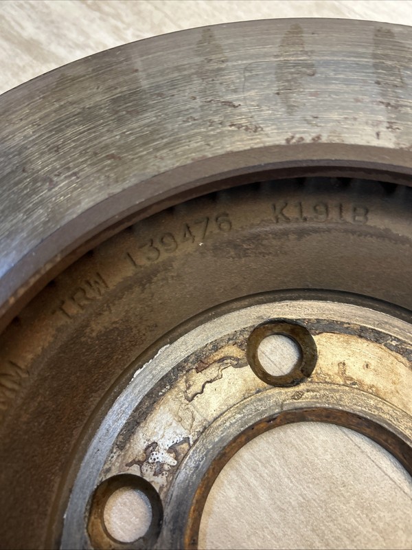 Single OEM 2005-2009 Ford Mustang Front Rotor 4R33-1125-B gallery
