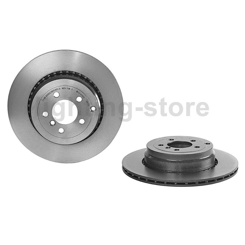 Rear Brake Pads and Disc Rotors Fits Land Rover Range Rover 5.0L gallery