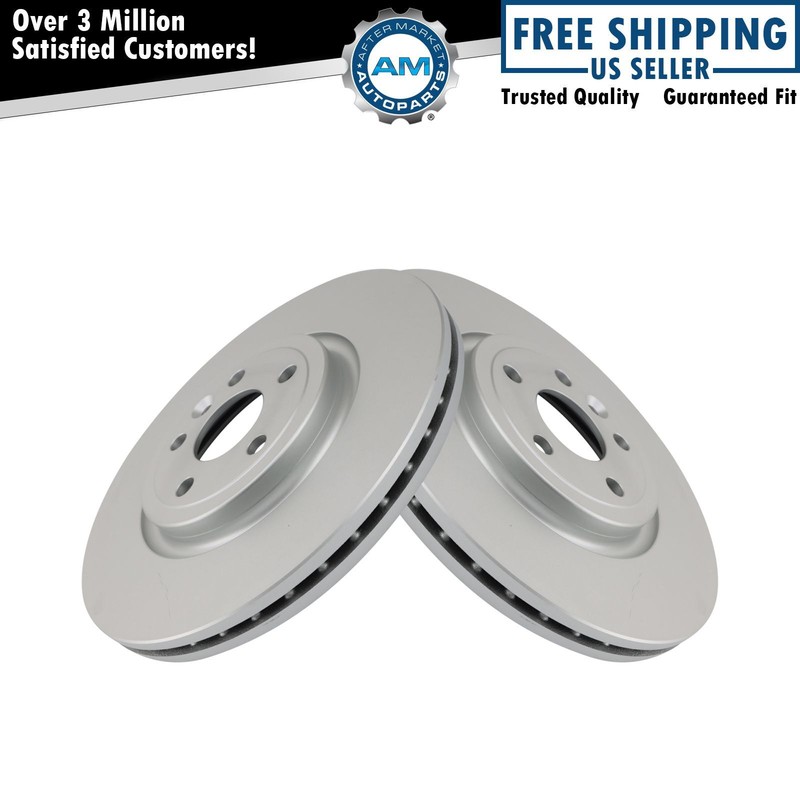 Front Brake Rotor Set Fits 2017-2020 Jaguar 2018-2020 Land Rover
