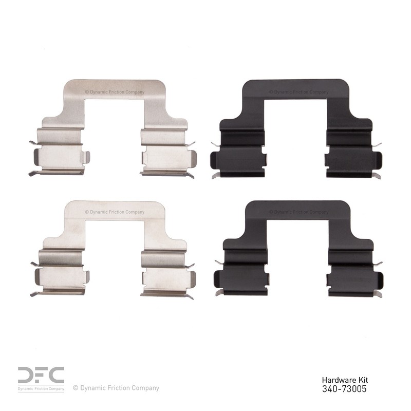Disc Brake Hardware Kit for Cooper, Macan, GTI, 4C, A6+More 340-73005 gallery