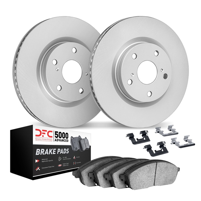 Dynamite Friction Disc Brake Kit for Nissan Rogue, X-Trail 4512-67000