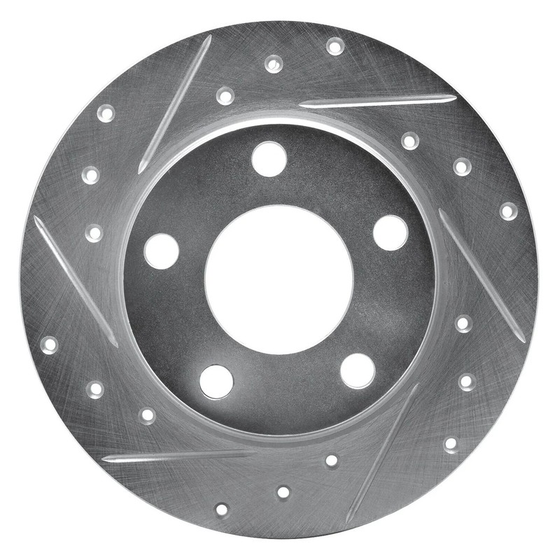 For Audi A6 Quattro 99-02 Brake Rotor eLINE Drilled & Slotted 1-Piece Rear gallery