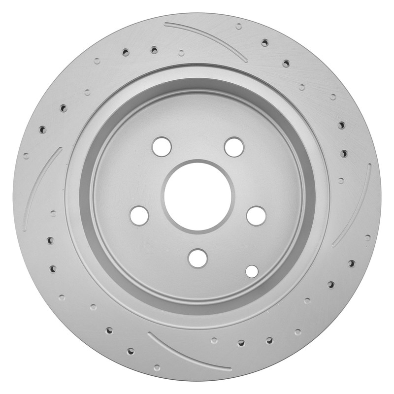 10.6in Rear Solid Disc Rotors Ceramic Brake Pads for Scion TC 2005-2009 2010 gallery