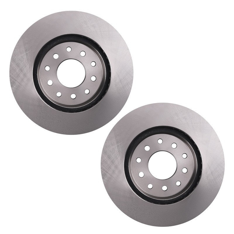 Complete Rear Disc Set for Ford 9" Axle Big Bearing Style w/Calipers & Rotors gallery