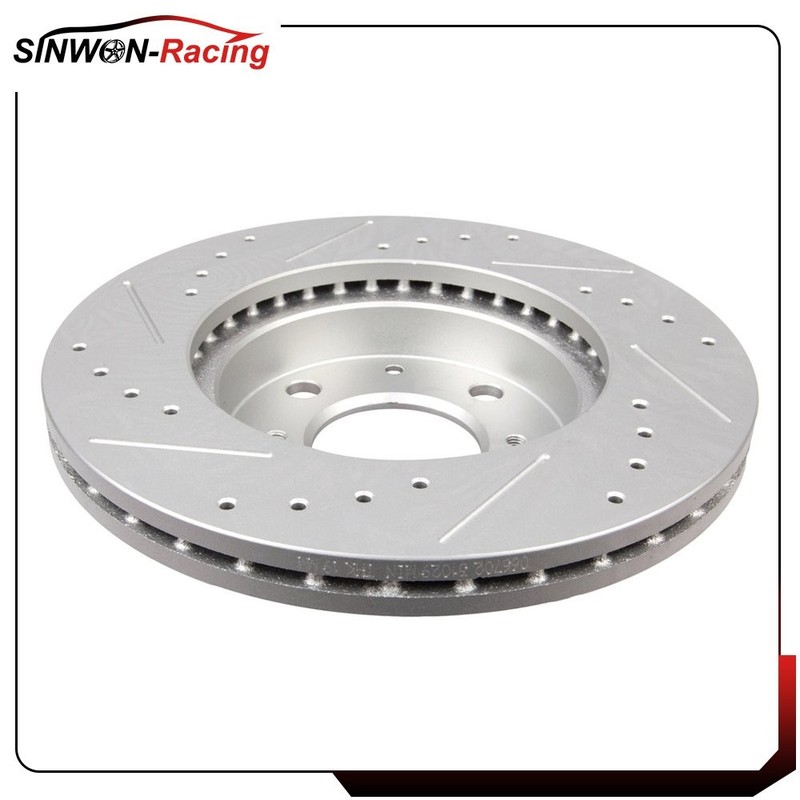 Front And Rear Brake Discs Rotors Kits For Lexus IS250 2006-2012 Drilled Slotted gallery