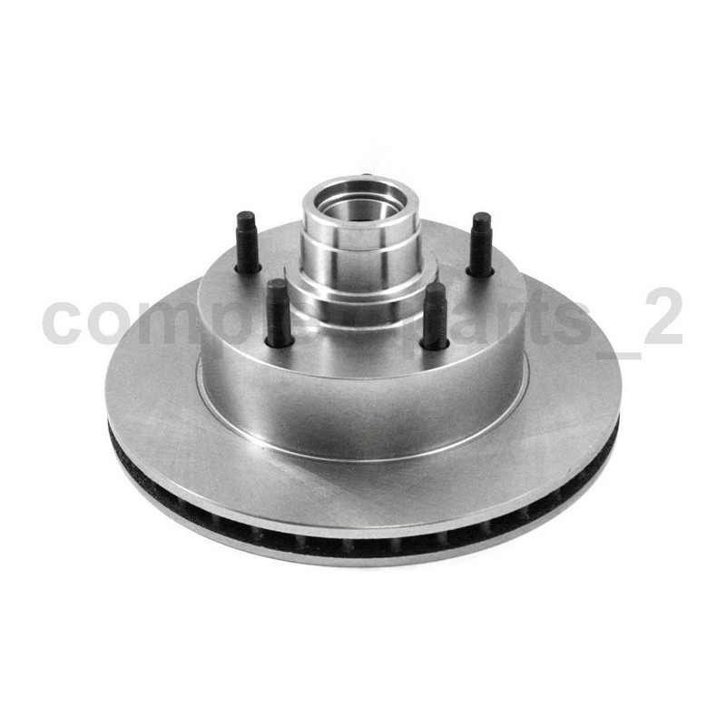 Front Brake Pads Set Brake Rotor and Hub Assembly Fits 1994-1996 Ford F-150 gallery