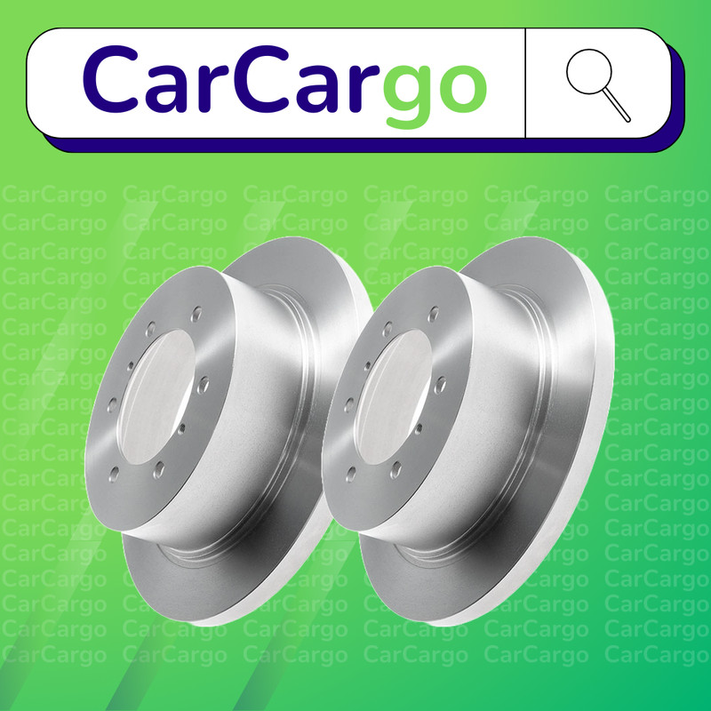 Solid Rear Brake Discs Mitsubishi Pajero/Shogun 2.8 D 1993-1999 315 mm