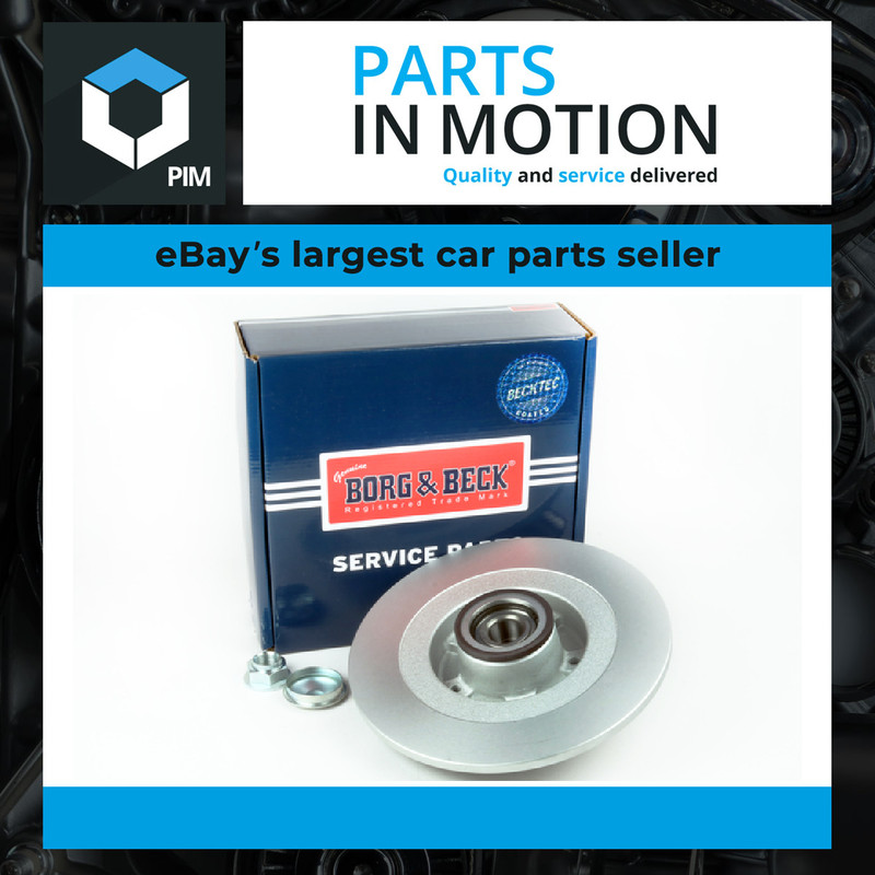 2x Brake Discs Pair Solid fits RENAULT GRAND SCENIC Mk4 1.5D Rear 2016 on 290mm