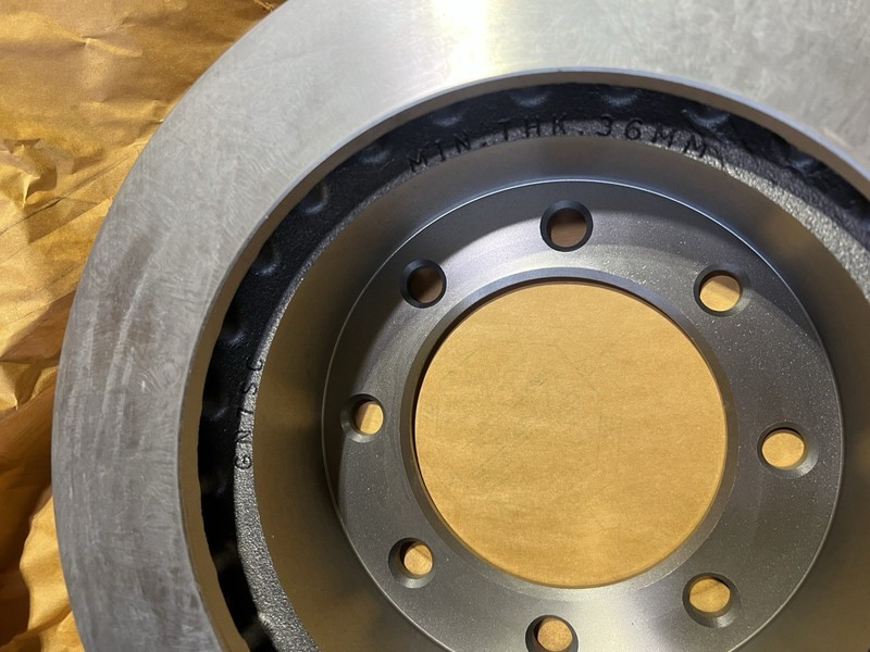1999-2005 Ford Excursion Front Left Right Disc Brake Rotor 1C3Z-1V125-G OEM NEW gallery