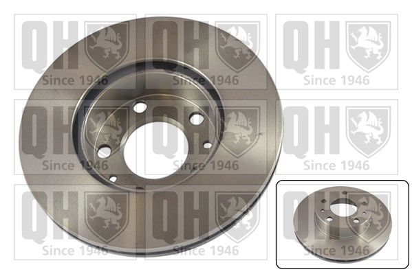 2x Brake Discs Pair Vented fits FIAT DUCATO 250 3.0D Front 2006 on 300mm Set QH gallery