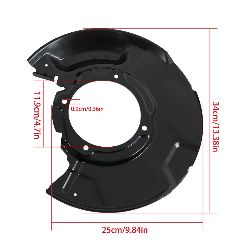 Brake Dust Shields Set LH & RH For Toyota 1996-2002 4Runner 1995-2004 for Tacoma gallery