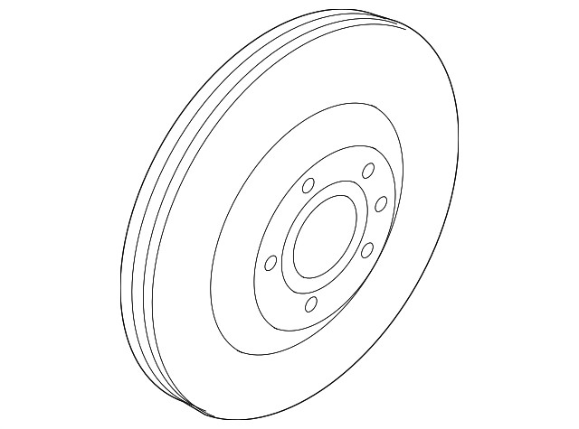 Genuine Audi Disc Brake Rotor 8K0-615-301-M gallery
