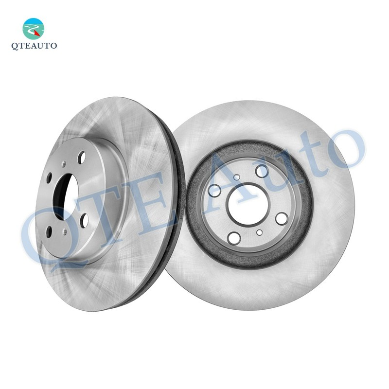 Front 255mm Brake Disc Rotors For 2001-2003 Toyota Prius