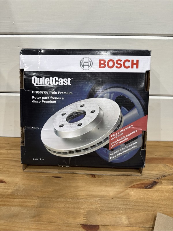 New Bosch QuietCast Solid Disk Brake Rotor 50011344 ~ Quick Shipping ~