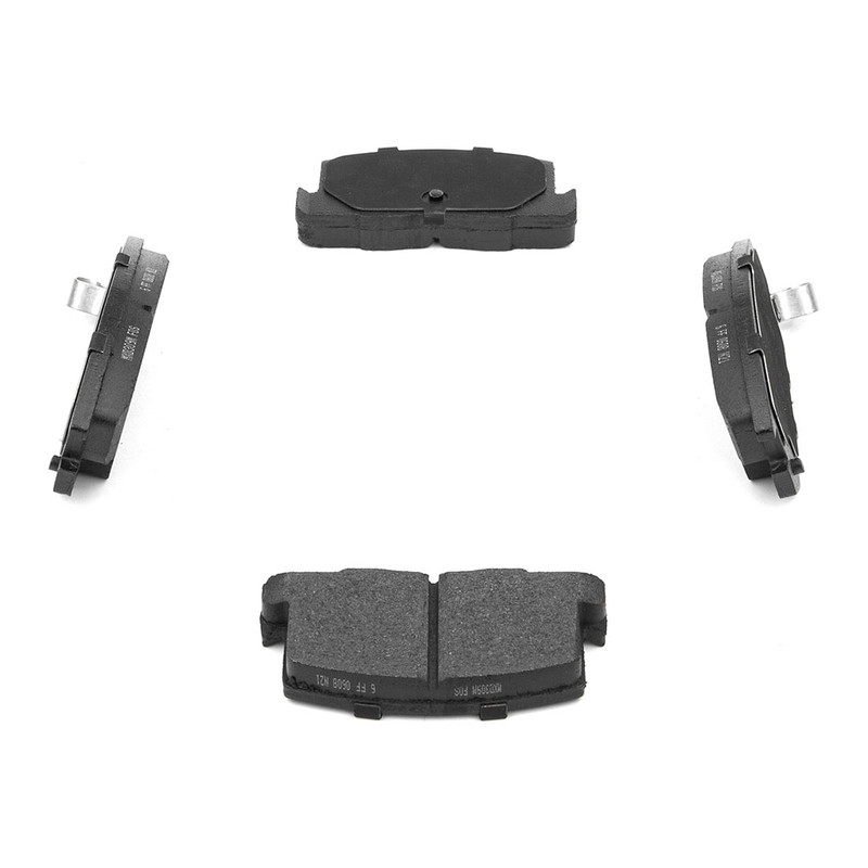 Rear Disc Brake Rotors Brake Pads for 1987-1989 Toyota MR2 gallery