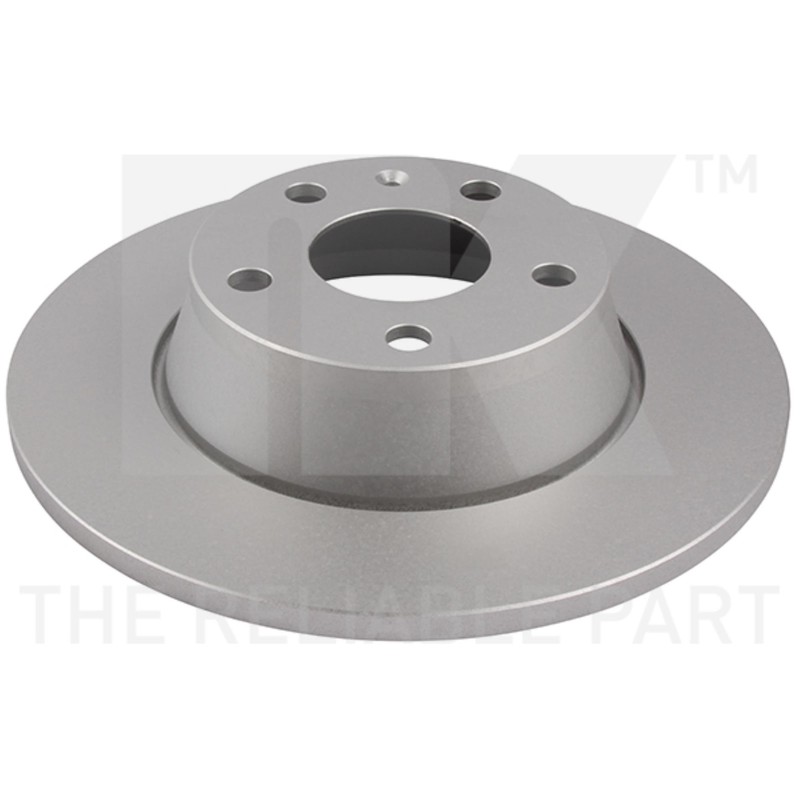 NK 2x brake disc ø286 mm fully coated suitable for Audi TT 8J3 2.0 TFSI