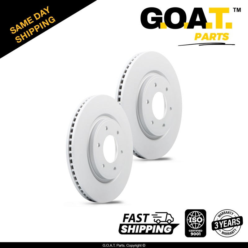 Front Brake Rotors Set for 08-13 INFINITI QX56 14-24 QX80 Replacement 13.76 inch