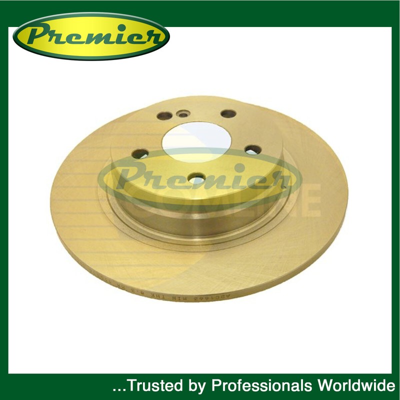 Premier Rear Brake Disc Fits Mercedes C-Class 2007- E-Class 2009-2016 #2