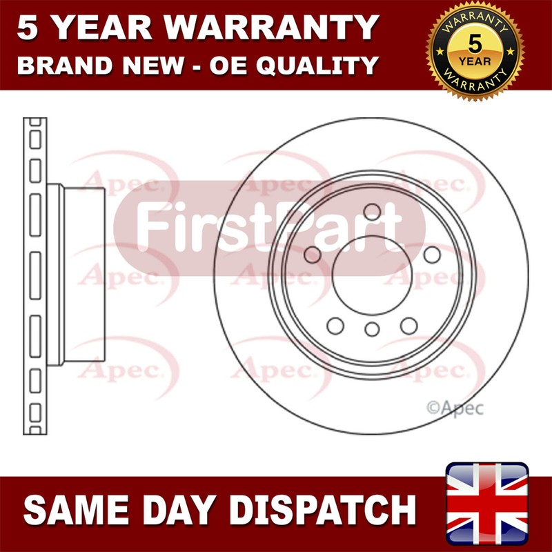 Fits BMW 1 Series 2007-2013 2.0 D 3.0 FirstPart Rear 1x Brake Disc 34216855005