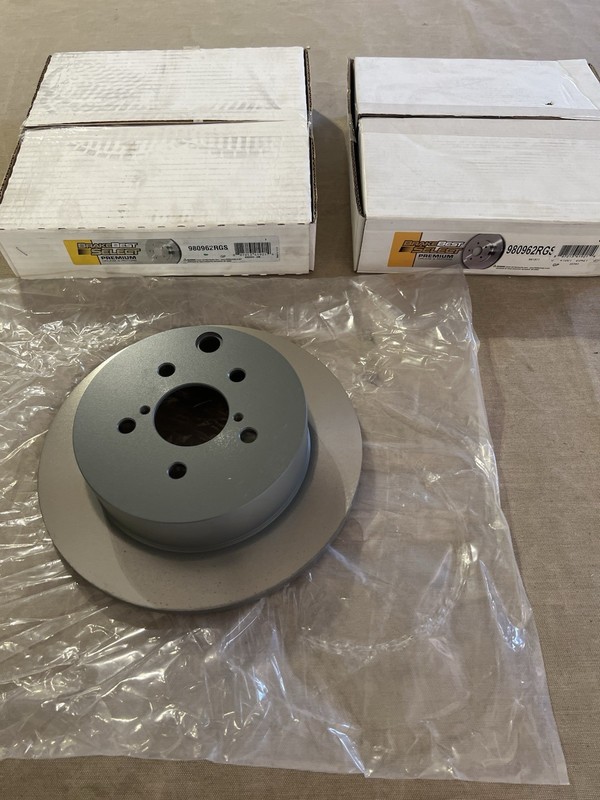 BrakeBest Select Brake Rear Rotor – 980962RGS New Pair Set