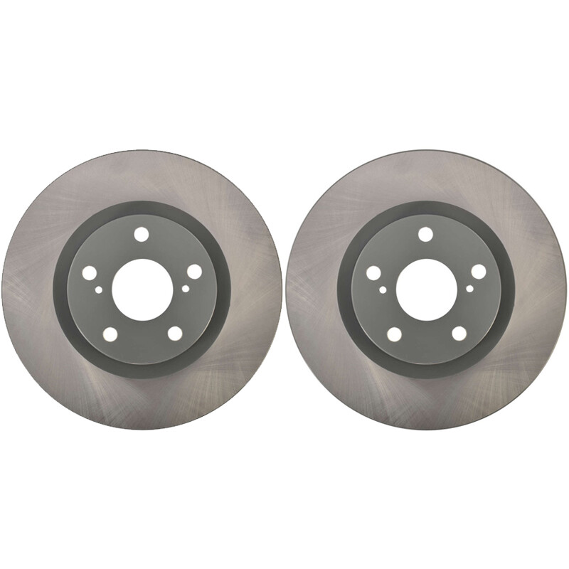 Genuine OEM Pair Set of 2 Front 296mm Vented Disc Brake Rotors For Toyota Lexus