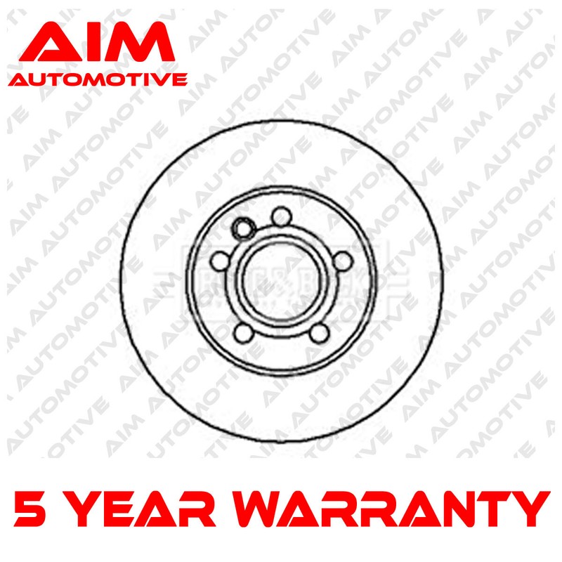 Brake Disc Front Aim Fits VW Transporter 1992-2003 2.4 D 2.5 TDi 2.8 7D0615301C