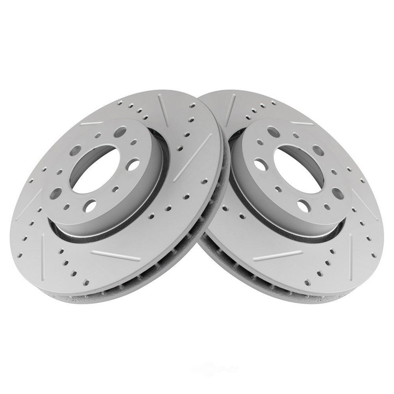 Disc Brake Rotor Set-Performance Performance 2 Piece Brake Rotor Set TRQ