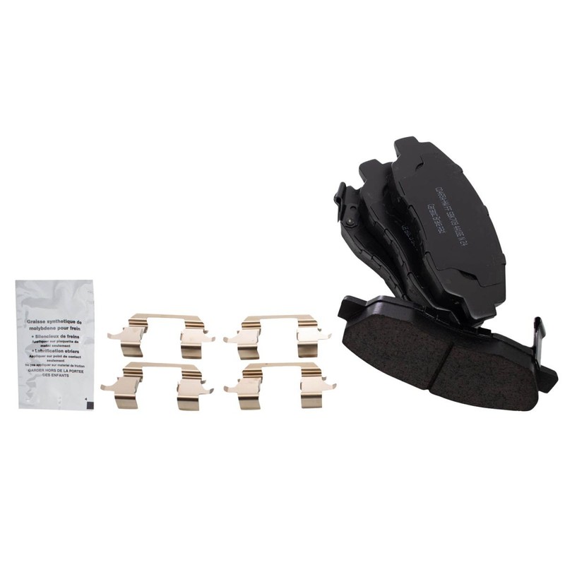 TRQ Front Disc Premium Ceramic Brake Pad & Rotor Kit w/Chemicals for Acura Honda gallery