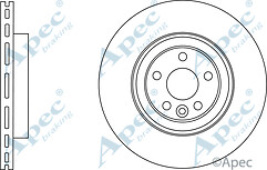 Apec DSK2921 1x Brake Disc Single Front