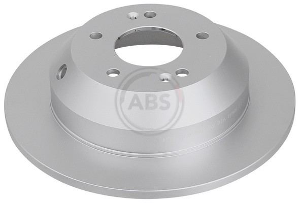 ABS 18126 Front Rear Brake Discs Pair 302mm Solid Fits Hyundai Kia Grand Santa