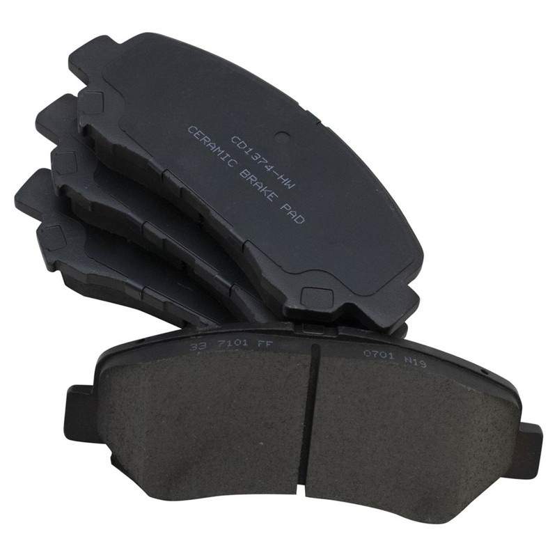 TRQ Front Brake Pad & Rotor Kit Ceramic Fits 08-13 Rogue 14-15 Rogue Select gallery