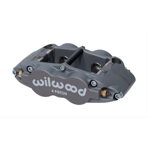 Wilwood 120-13232 Brake Caliper Superlite 4 Piston Gray 14.in ODx1.25in Rotor