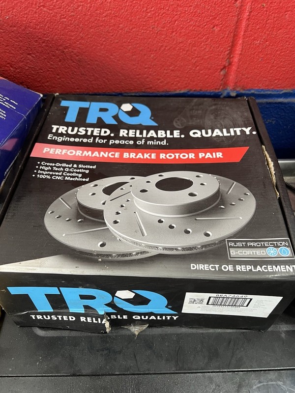 Disc Brake Rotor Set-Wagon TRQ BRA74694 gallery