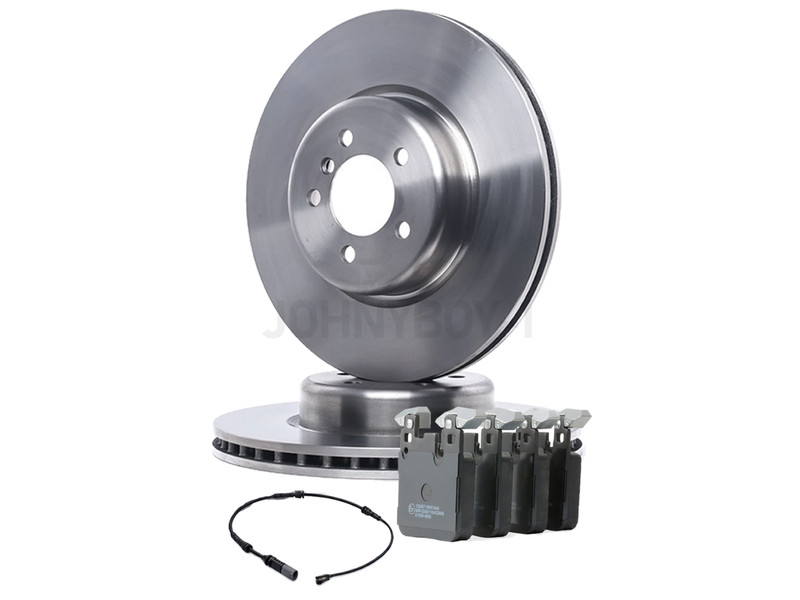 FRONT REAR BRAKE DISCS PADS SENSORS 370mm 345mm FOR BMW 330i F30 M SPORT gallery