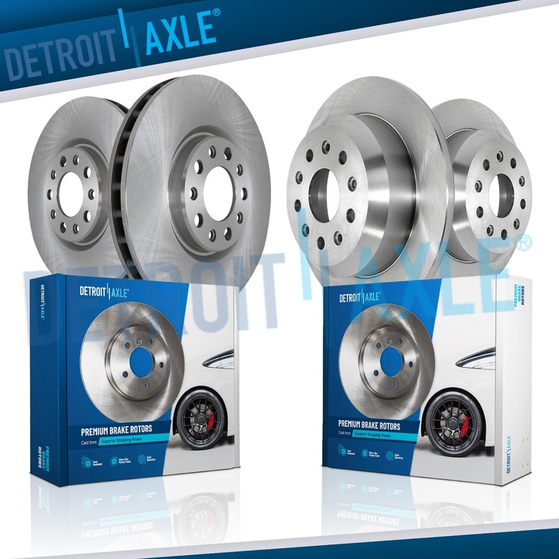 12.99 inch Front 13.46 inch Rear Disc Brake Rotors for 2018 – 2022 Jeep Wrangler