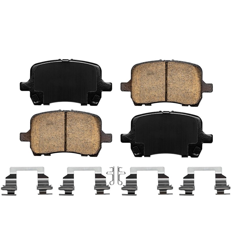Front Disc Rotors Ceramic Brake Pads for 2006 - 2009 2010 2011 Chevrolet HHR gallery