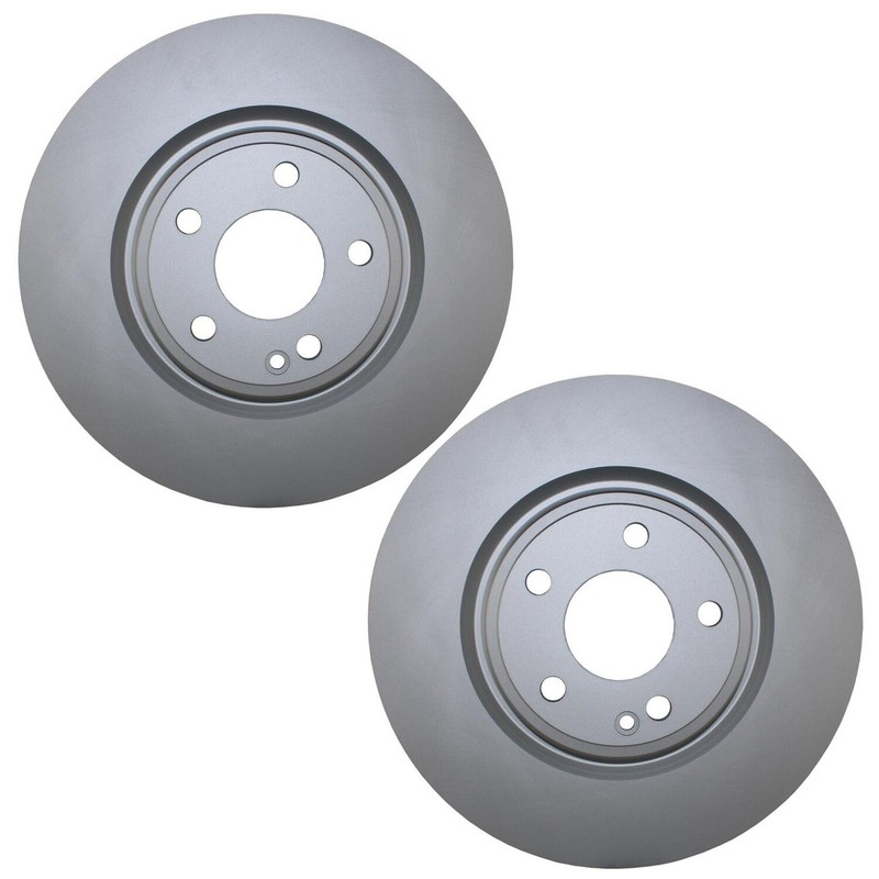 Bison Performance Pair Front Coat 320mm Brake Rotors for QX30 MB C117 X117 X156