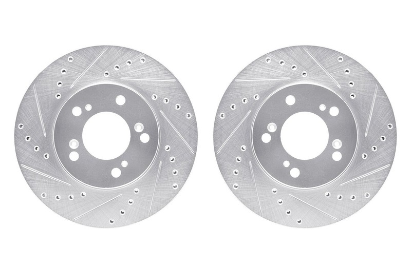 For Acura Legend 93-95 R1 Concepts Drilled & Slotted Front Brake Rotor Set gallery