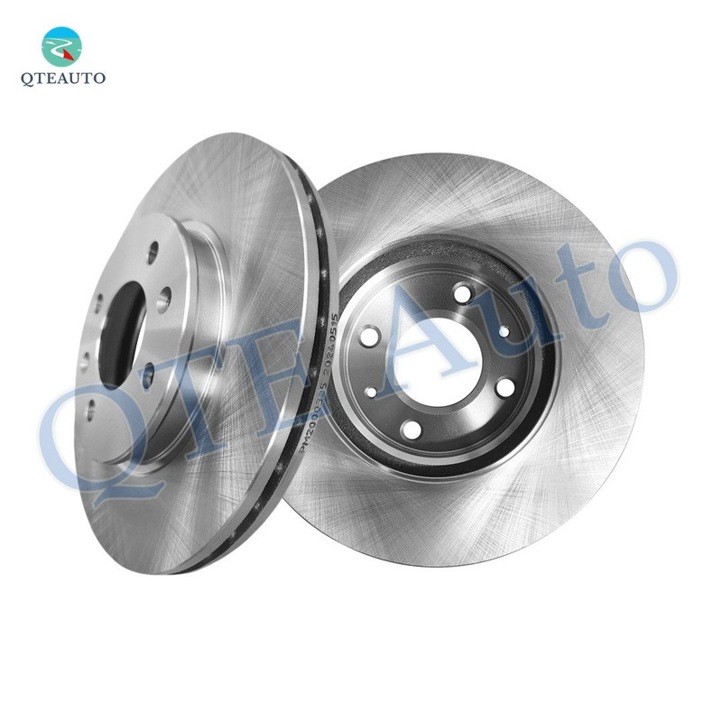 Front 256mm Brake Disc Rotors For 2012 KIA RIO