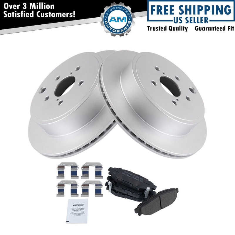Rear Brake Pad & Rotor Kit Fits 2013 Scion FR-S 2013-2016 Subaru BRZ