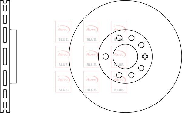 Brake Discs Pair Front FOR VAUXHALL SIGNUM 3.0 03->08 CHOICE1/2 Diesel Blue gallery