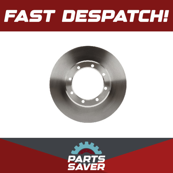 2x Brake Discs Pair Solid fits NISSAN NV400 X62 2.3D Rear 11 to 21 302mm Set New