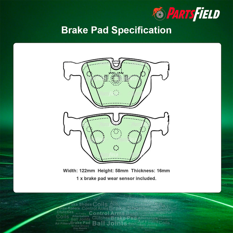 Full Set Brembo UV Coated Disc Rotors+KDH Brake Pads for BMW X5 F15 F85 07-18 gallery